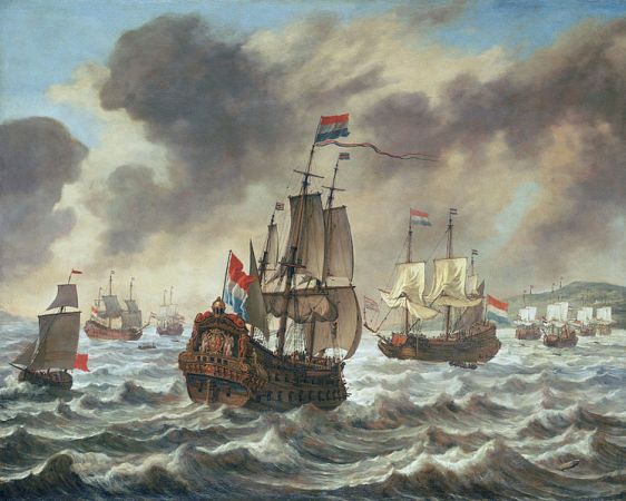 Navios de guerra holandeses
