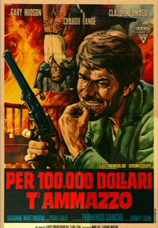 Cartaz de um dos filmes de western dirigidos pelo italiano Giovanni Fago