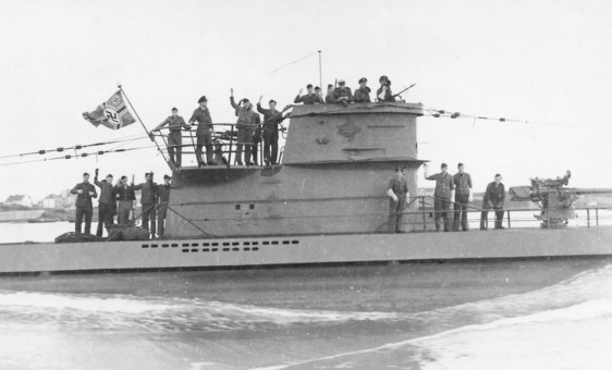 Submarino nazista, uma das principais armas de Hitler durante a Segunda Guerra Mundial