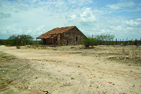 Casa da fazenda Almas de Cima, também no Rio Grande do Norte: preservação ainda precária - Fonte - Nathália Diniz