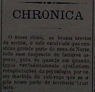 Jornal “A Republica”, em 25 de abril de 1908