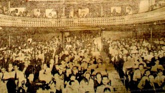 Público natalense no recital de 2 de abril de 1937